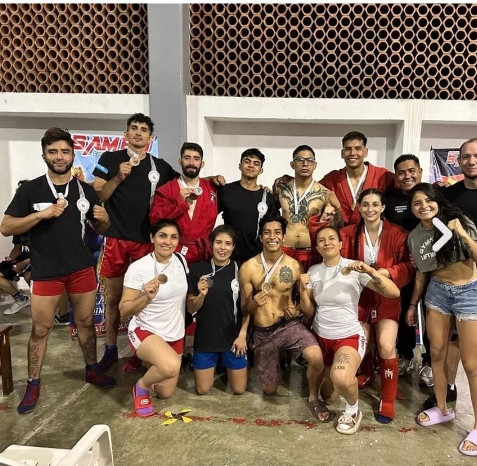 GANA 16 MEDALLAS LA DELEGACIÓN HIDROCÁLIDA EN TORNEO NACIONAL DE SAMBO