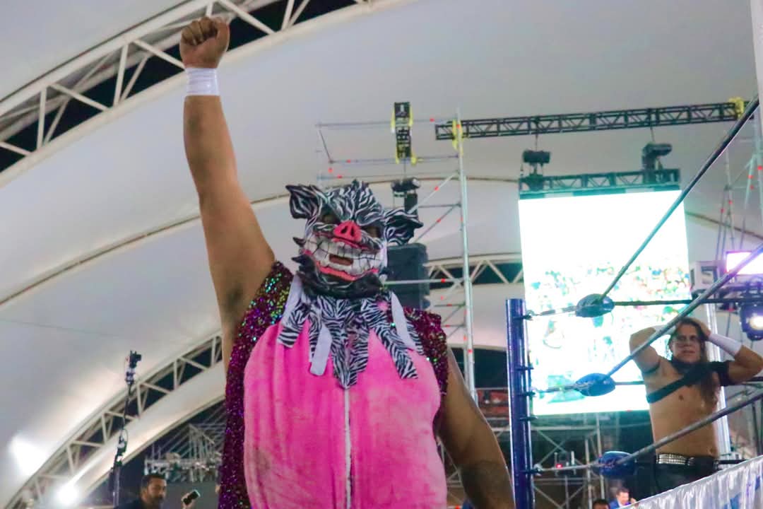 🎡🎠🎉#FNSM | ¡Así se vivió la función de lucha libre en el Foro de las Estrellas! 🙌🤩