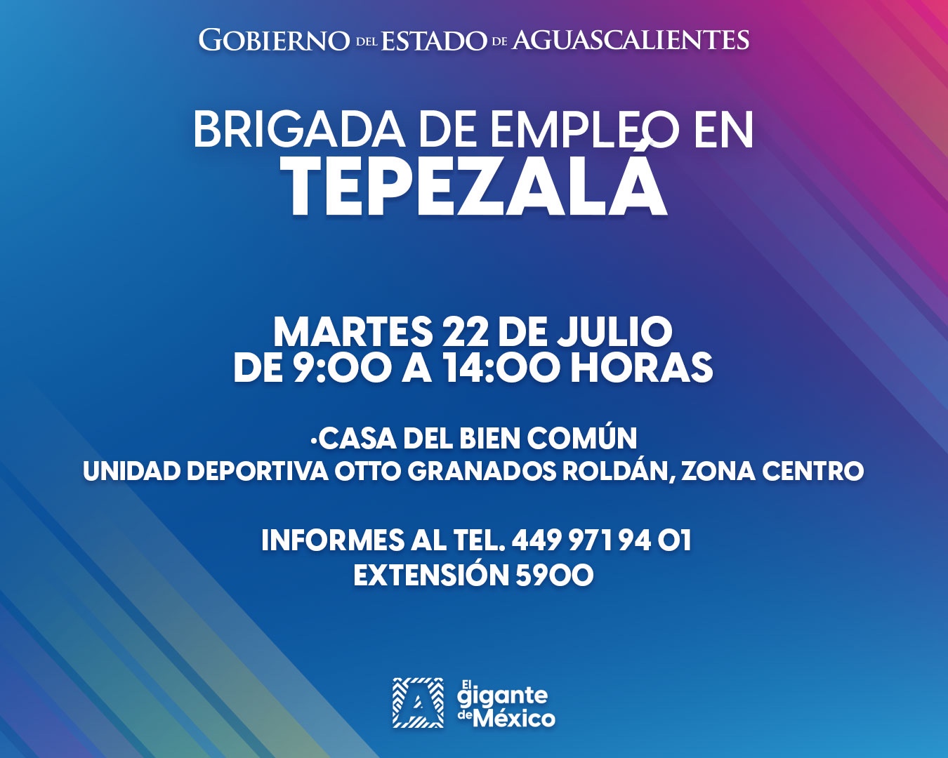 💼¡Atención, buscadores de empleo en Tepezalá!