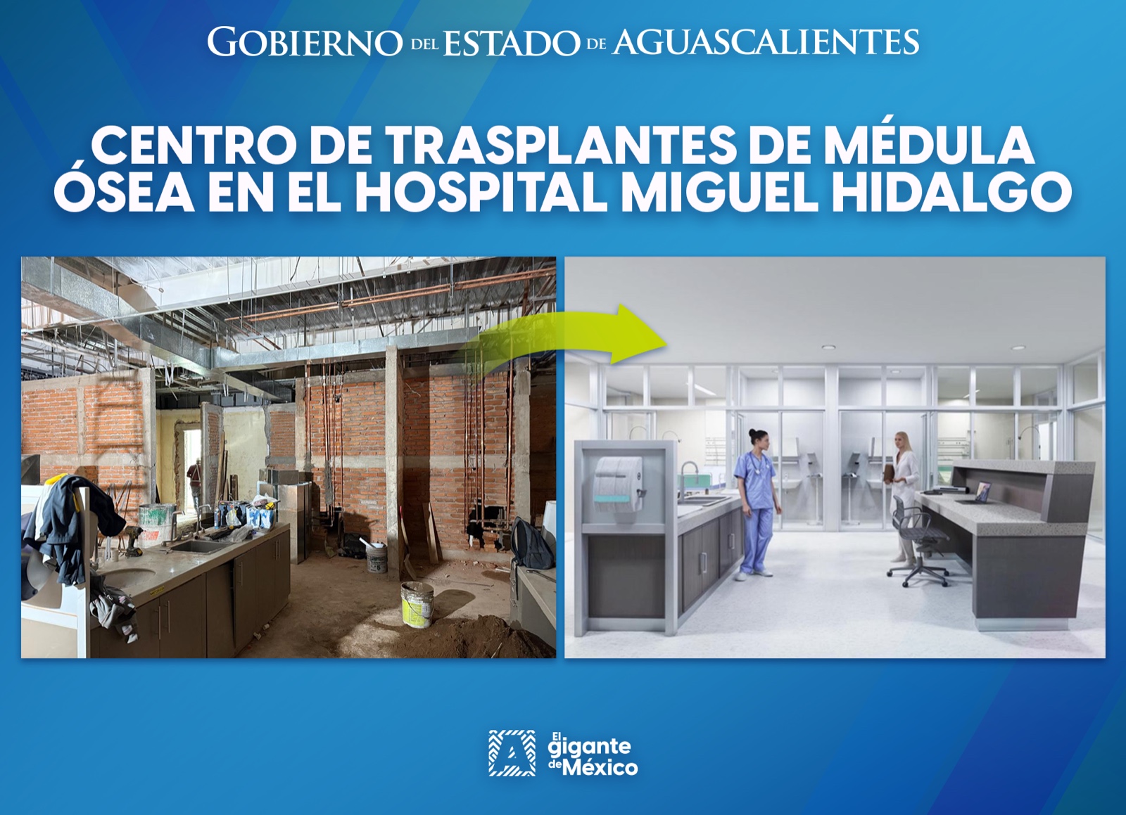 🔴#IMPORTANTE| AGUASCALIENTES TENDRÁ SU PRIMER CENTRO DE TRASPLANTE DE MÉDULA ÓSEA