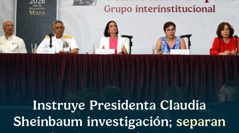 🔴#IMPORTANTE | SEPARAN A TRES FUNCIONARIOS DE PEMEX POR #DERRAME EN #CANTARELL: GOBIERNO EXPONE FALLAS EN Y PRESENTA DENUNCIAS