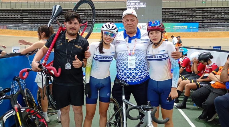 Medalla de oro para Aguascalientes en ciclismo de pista.